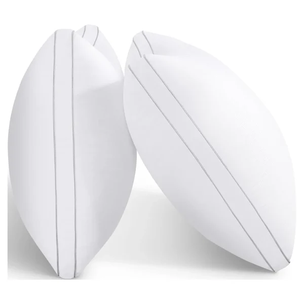 SORMAG Bed Pillows 2 Pack Down Alternative Pillows for Bed